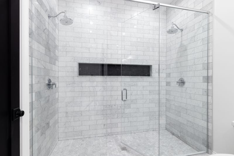 Glass Panel Shower